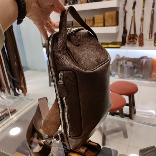 کیف کراس بادی چرمی بزرگ مدل C482