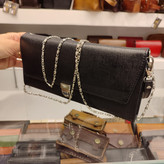 کیف کلاچ چرمی زنانه مجلسی قفل ناخنی مدل C567