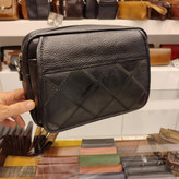 کیف تکه دوزی چرمی زنانه مشکی مدل C5۷۰
