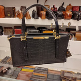 کیف زنانه بزرگ چرمی مجلسی کروکو مدل C629