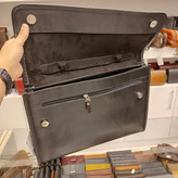 کیف کلاسوری فولدری چرمی گاوی اعلا مدل C642
