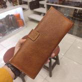کیف دسته چک چرمی گاوی زبانه دار مدل C۶۵۱