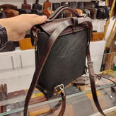 کیف کوله پشتی و دستی چرمی گاومیشی دست ساز خاص مدل C667