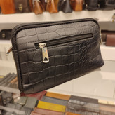 کیف زنانه چرمی رودوشی کروکو سگکدار کوچک مدل C674