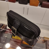 کیف زنانه چرمی رودوشی کروکو سگکدار کوچک مدل C674