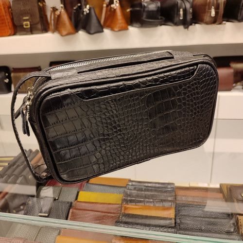 کیف شوزبگ چرمی (دستی) گاوی کروکو مدل C684