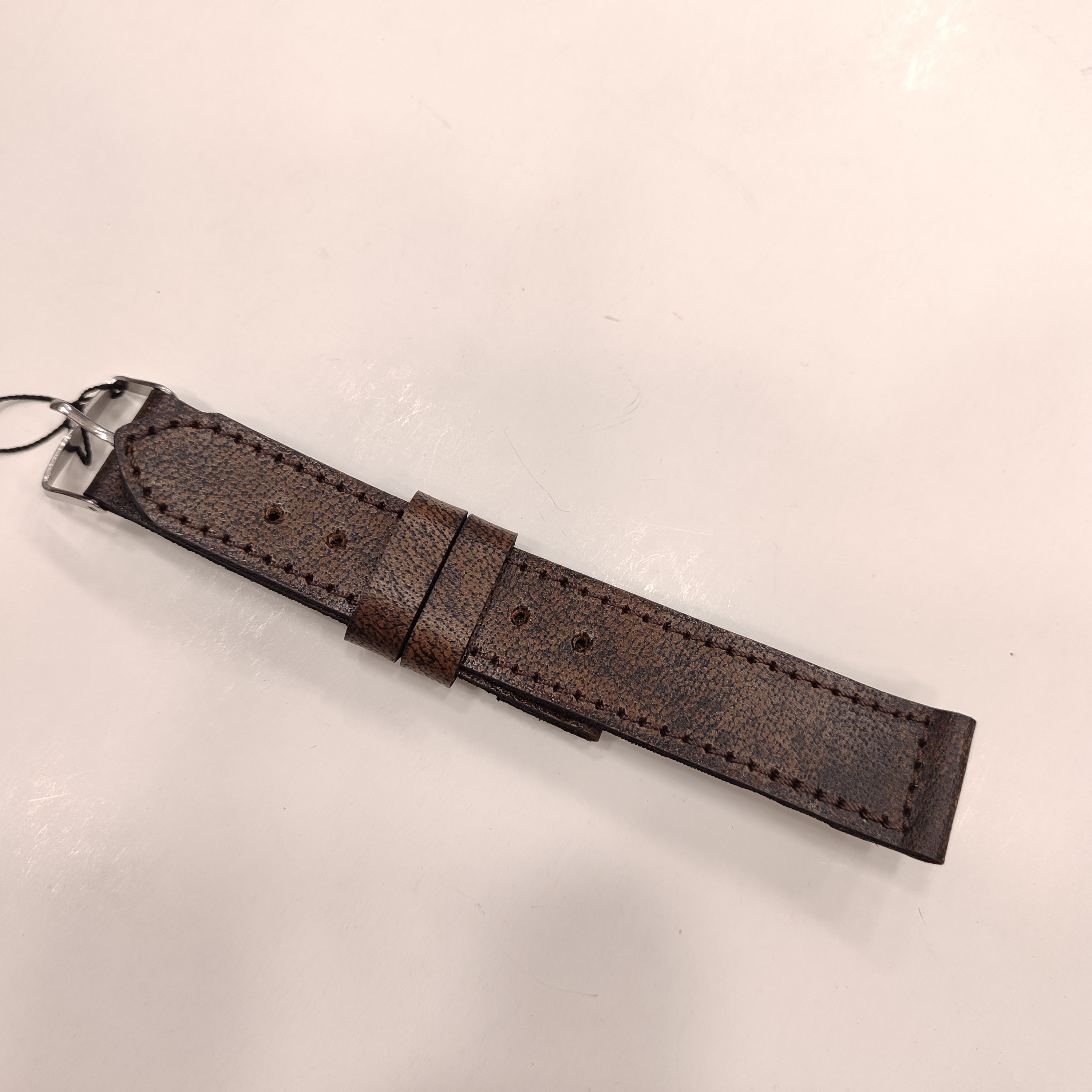 بندچرمی ساعت گاومیشی 22mm نیتارا مدل C695