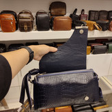 کیف زنانه رودوشی چرمی مجلسی اعلا کروکو مدل C730