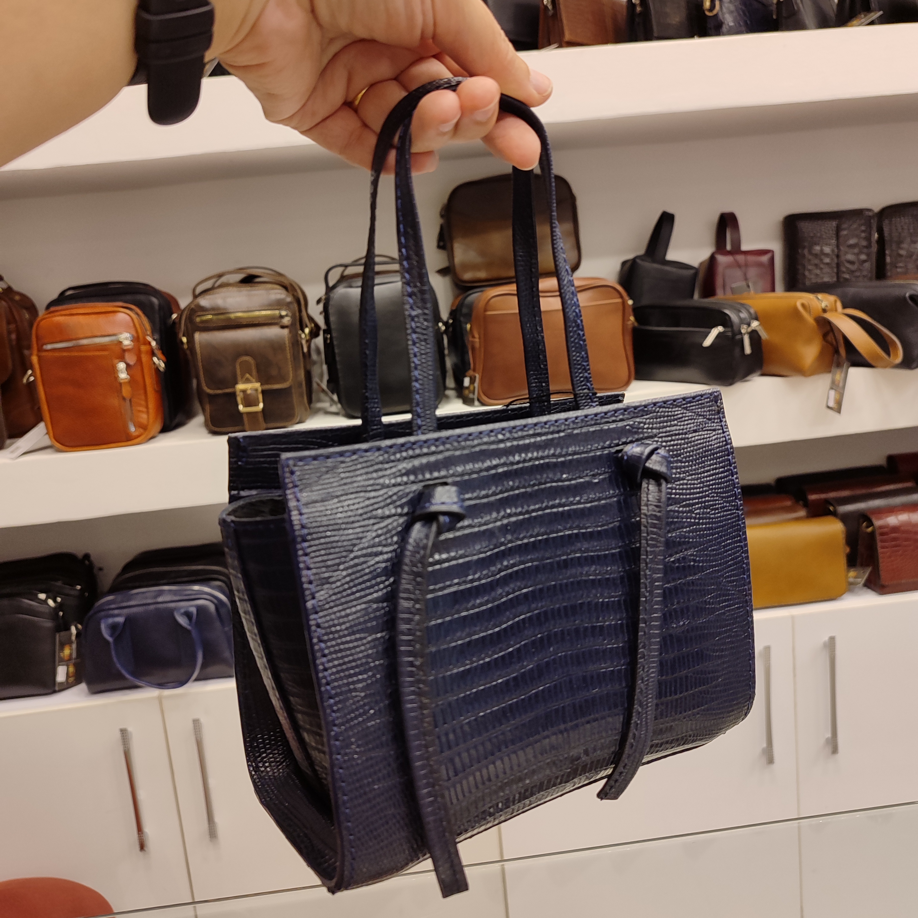 کیف دخترانه تاینی چرمی صندوقی دستی مدل C734