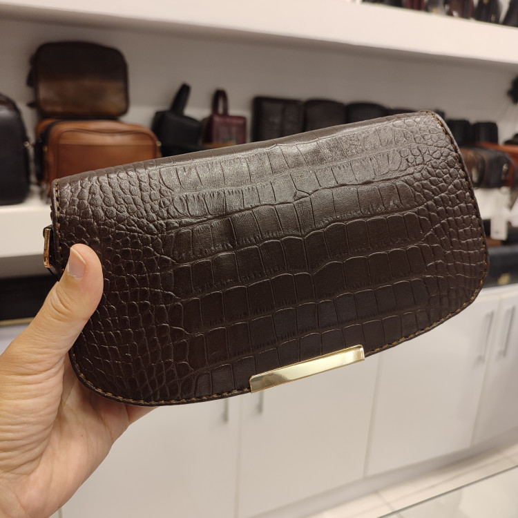 کیف زنانه مجلسی چرمی تاینی کروکو مدل C736