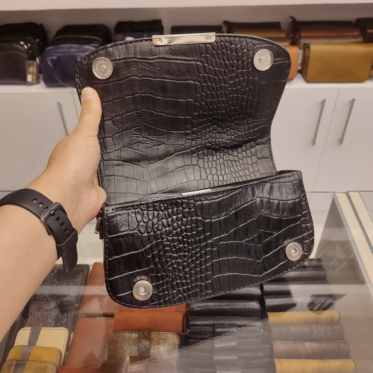 کیف زنانه مجلسی چرمی تاینی کروکو مدل C738