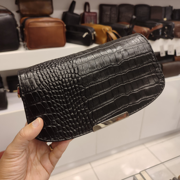 کیف زنانه مجلسی چرمی تاینی کروکو مدل C738
