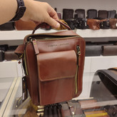کیف رودوشی دسته دار چرمی مدل C750