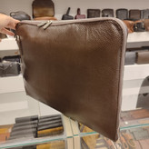 کیف کلاسوری چرمی دست دوز با دسته انگلیسی مدل C752