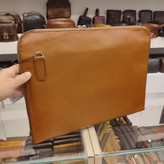 کیف کلاسوری چرمی دست دوز با دسته انگلیسی مدل C753