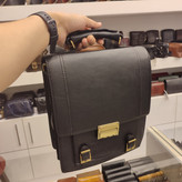 کیف اداری چرمی رودوشی دسته دار رمزدار مدل C756