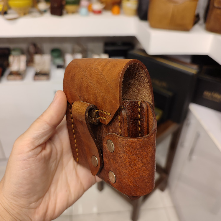 جاسیگاری چرمی دست ساز گاومیشی خاص مدل C758