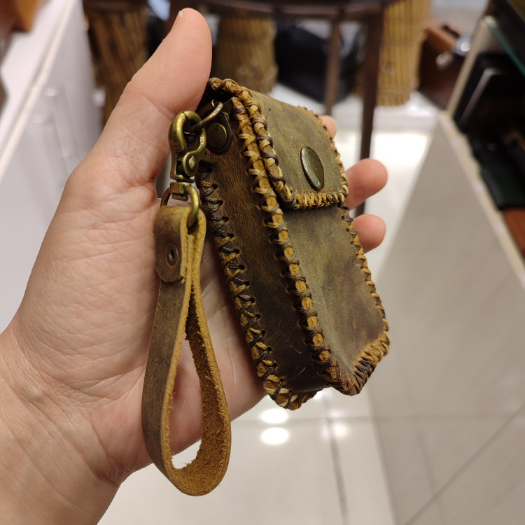 جاکارتی جاسیگاری چرمی دست دوز اعلا مدل 782
