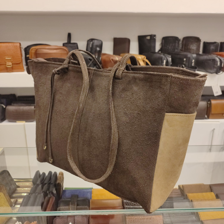 کیف زنانه بزرگ اشپالت چرمی مجلسی (توت بگ) اعلا مدل C789